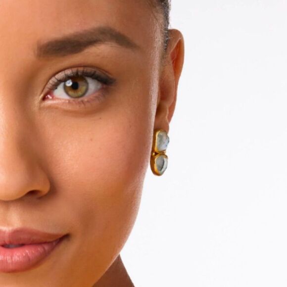 NWOT. $175 Julie Vos earrings. - Picture 2 of 7